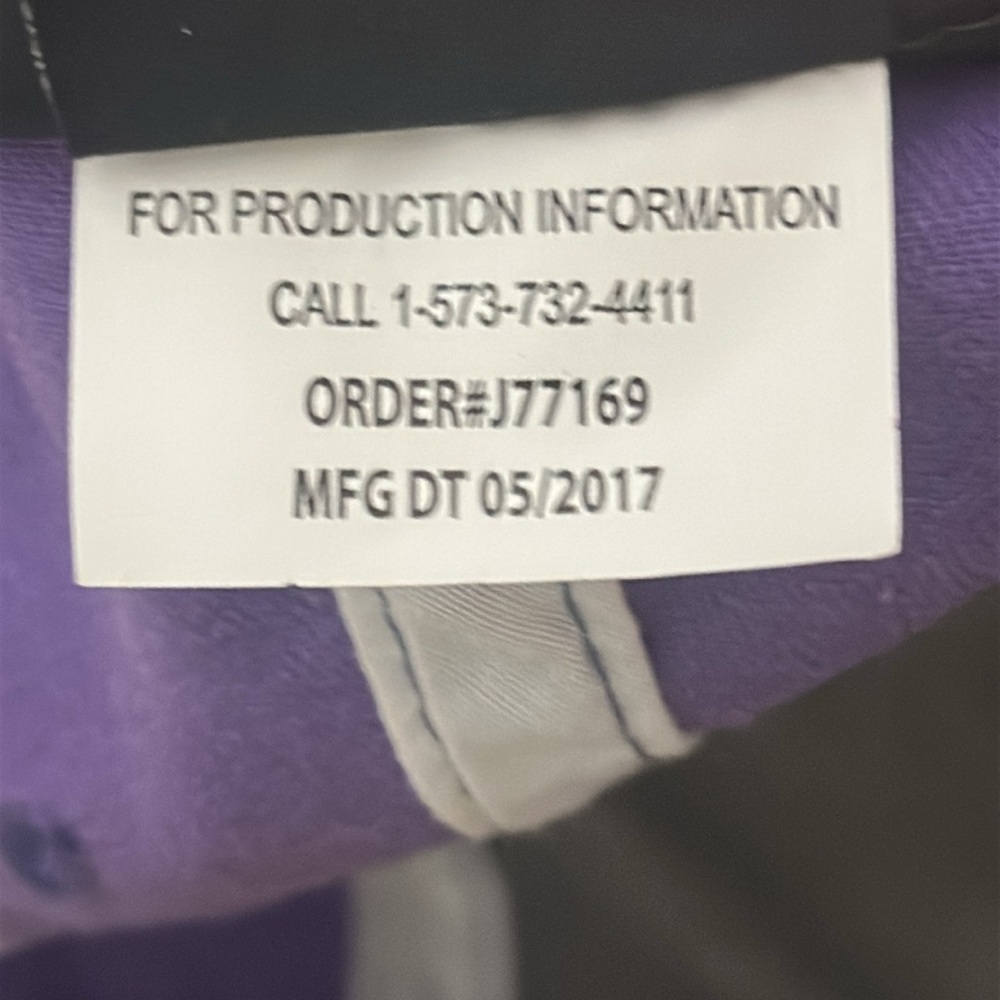 True Religion Purple with white logo Cotton adjustable Cap - Picture 9 of 9